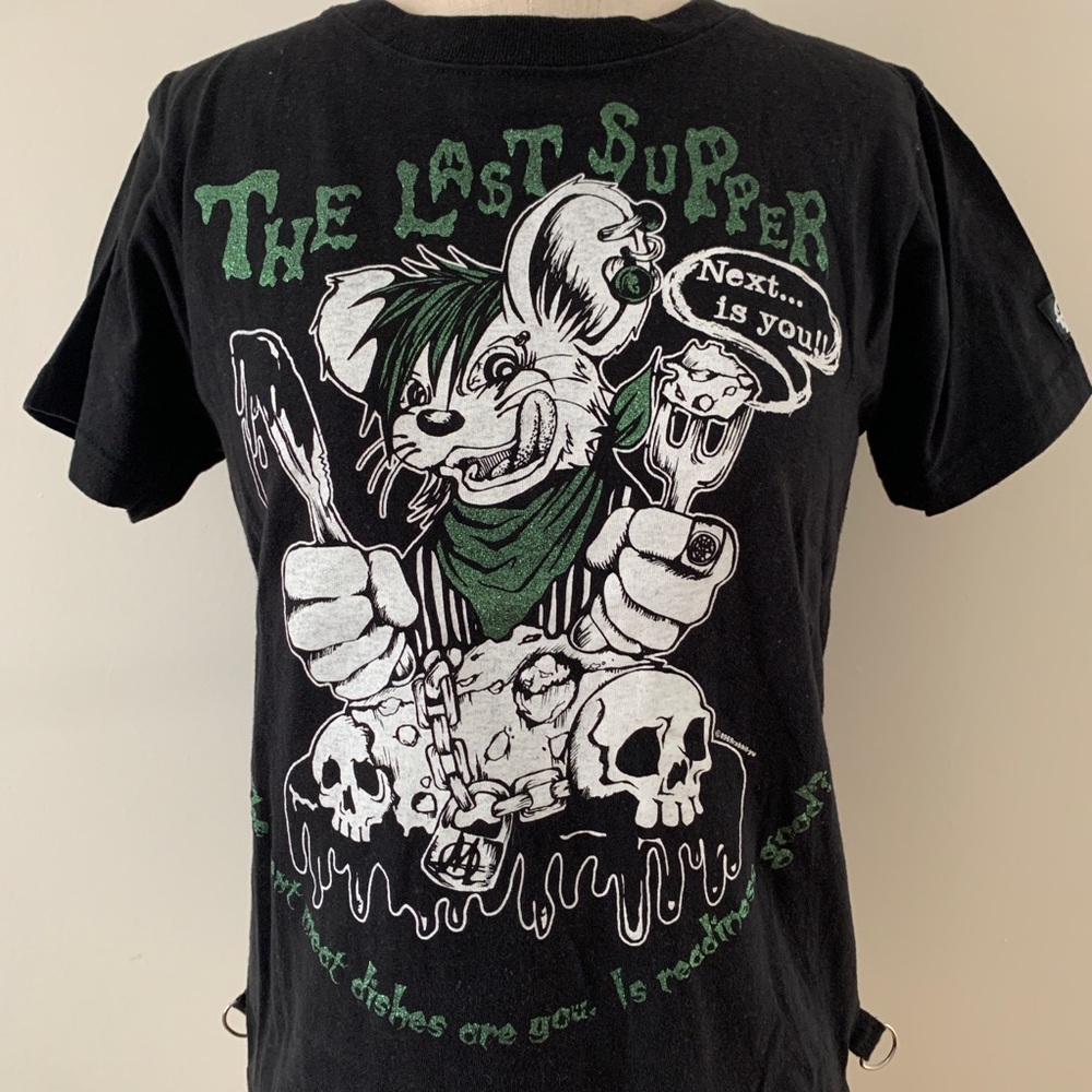 Harajuku brand Sex Pot Revenge T-Shirt with mouse print S - Picture 3 of 6